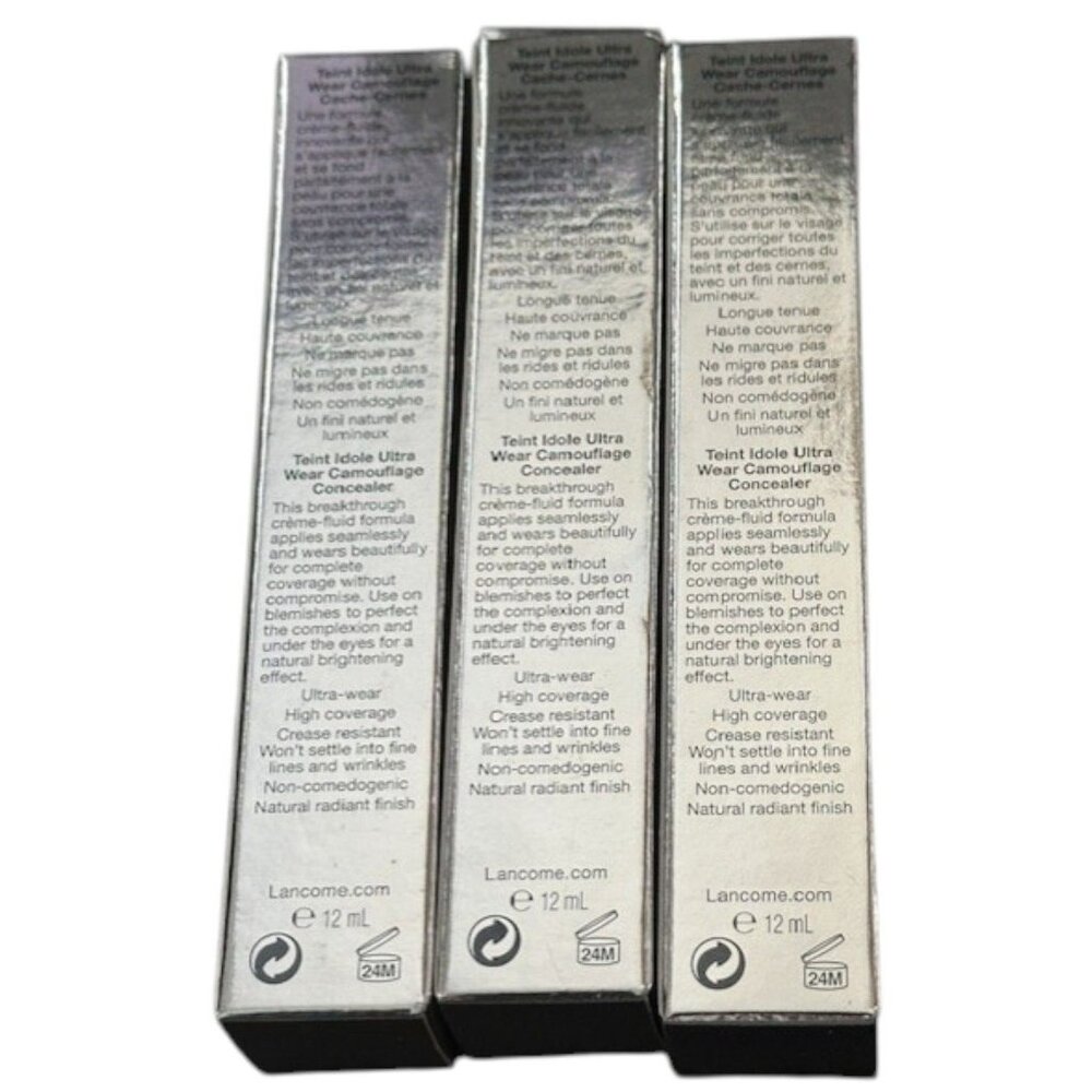 Lancome TEINT IDOLE ULTRA WEAR CAMOUFLAGE CONCEALER 465 SUEDE (C) 3 Pack NEW - Picture 6 of 12